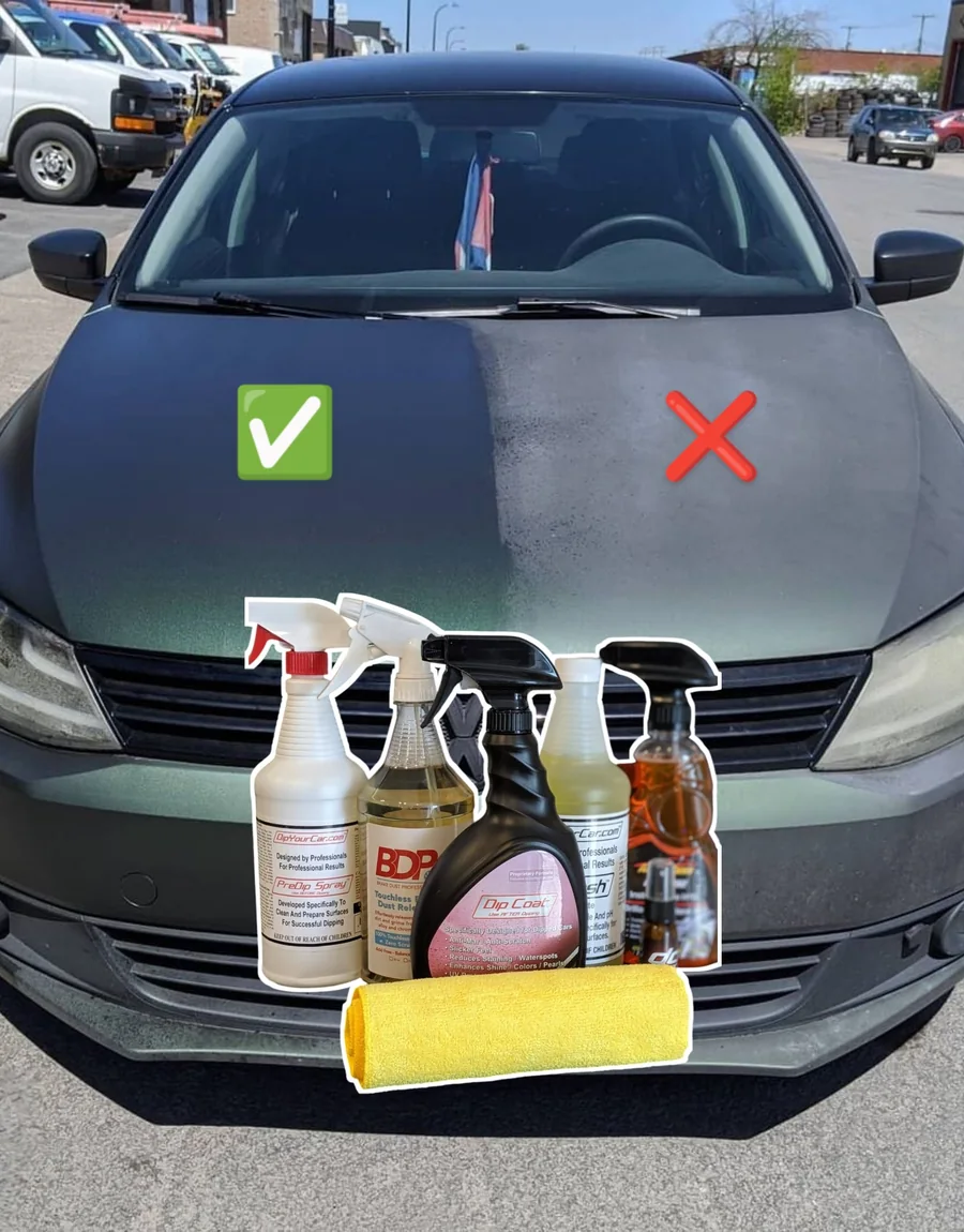 Mantenimiento de un vehículo con Plasti Dip